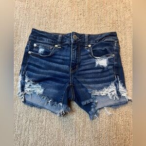 American eagle next level stretch midi shorts